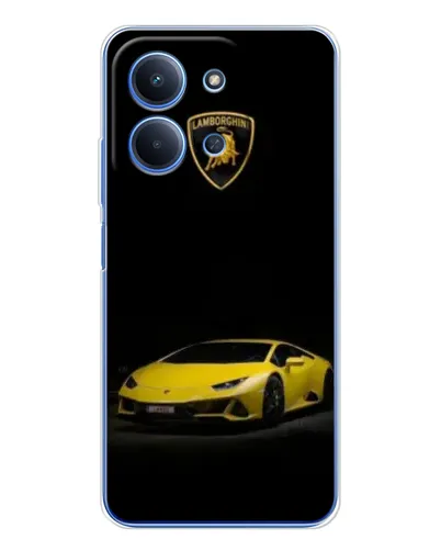 Чохол для Xiaomi Redmi 15C 5g з картинкою «Lamborghini жовтий акцент»