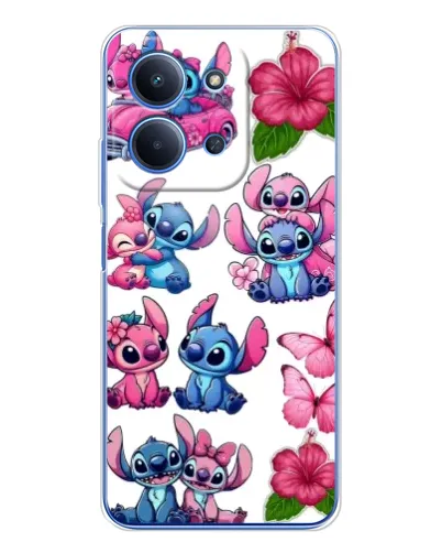 Чохол для Xiaomi Redmi 15C 5g з картинкою «Стікери Stitch та Angel» Чохол для Xiaomi Redmi 15C 5g з картинкою «Стікери Stitch та Angel»