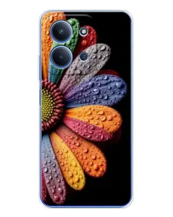Чохол для Xiaomi Redmi 15C 5g з картинкою «Райдужна квітка» Чохол для Xiaomi Redmi 15C 5g з картинкою «Райдужна квітка»