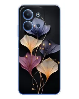 Чохол для Xiaomi Redmi 15C 5g з картинкою «Лілові квіти грації» Чохол для Xiaomi Redmi 15C 5g з картинкою «Лілові квіти грації»