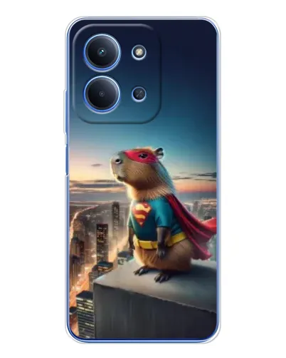 Чохол для Xiaomi Redmi 15C 5g з картинкою «Капі-мен супергерой»