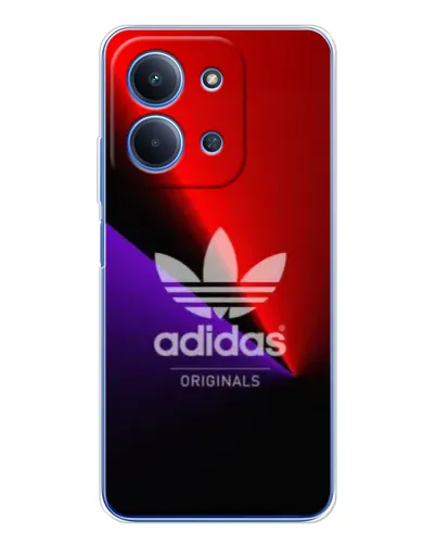 Чехол для Xiaomi Redmi 15C с картинкой «Adidas Red Neon» Чехол для Xiaomi Redmi 15C с картинкой «Adidas Red Neon»