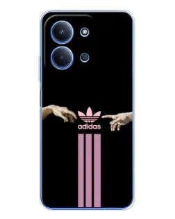 Чехол для Xiaomi Redmi 15C с картинкой «Adidas Hands»