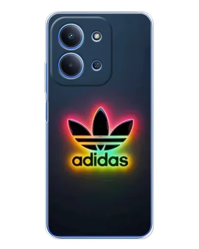 Чехол для Xiaomi Redmi 15C с картинкой «Неоновый Adidas» Чехол для Xiaomi Redmi 15C с картинкой «Неоновый Adidas»