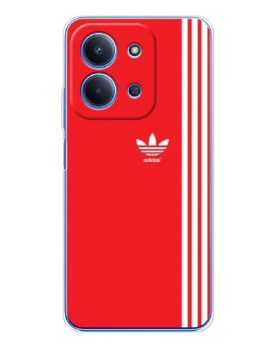 Чехол для Xiaomi Redmi 15C с картинкой «Красный минимализм Adidas» Чехол для Xiaomi Redmi 15C с картинкой «Красный минимализм Adidas»