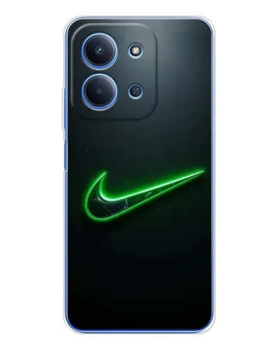 Чехол для Xiaomi Redmi 15C с картинкой «Неоновый контур Nike» Чехол для Xiaomi Redmi 15C с картинкой «Неоновый контур Nike»