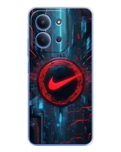Чехол для Xiaomi Redmi 15C с картинкой «Техногенный стиль Nike» Чехол для Xiaomi Redmi 15C с картинкой «Техногенный стиль Nike»