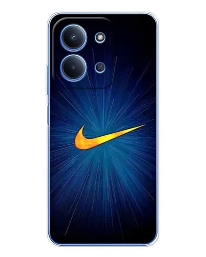 Чехол для Xiaomi Redmi 15C с картинкой «Синий пульс Nike» Чехол для Xiaomi Redmi 15C с картинкой «Синий пульс Nike»