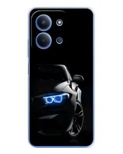 Чехол для Xiaomi Redmi 15C с картинкой «BMW — ночной взгляд» Чехол для Xiaomi Redmi 15C с картинкой «BMW — ночной взгляд»
