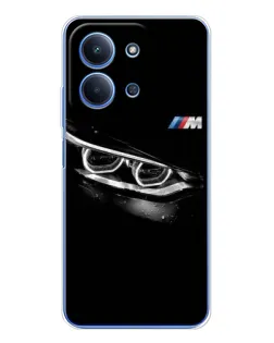 Чехол для Xiaomi Redmi 15C с картинкой «BMW — взгляд тигра» Чехол для Xiaomi Redmi 15C с картинкой «BMW — взгляд тигра»