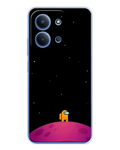 Чехол для Xiaomi Redmi 15C с картинкой «Одинокий герой на планете»