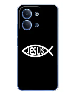 Чехол для Xiaomi Redmi 15C с картинкой «Классический Jesus»