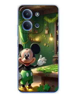 Чехол для Xiaomi Redmi 15C с картинкой «Микки в мастерской»