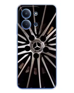 Чехол для Xiaomi Redmi 15C с картинкой «Диск Mercedes»