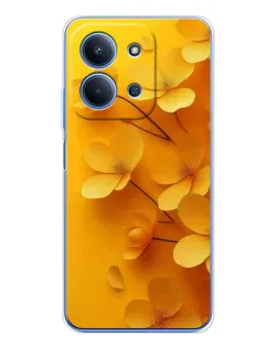 Чехол для Xiaomi Redmi 15C с картинкой «Золотые лепестки» Чехол для Xiaomi Redmi 15C с картинкой «Золотые лепестки»