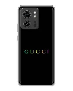 Чохол для Xiaomi Redmi 17 з картинкою «Gucci — неоновий мінімалізм»