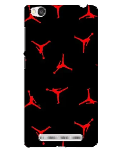 Чехол для Xiaomi Redmi 4A с картинкой «Jordan Red Pattern»