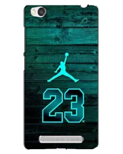 Чехол для Xiaomi Redmi 4A с картинкой «Jordan Cyan 23»