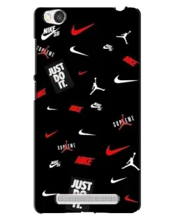 Чехол для Xiaomi Redmi 4A с картинкой «Nike Mix Pattern»