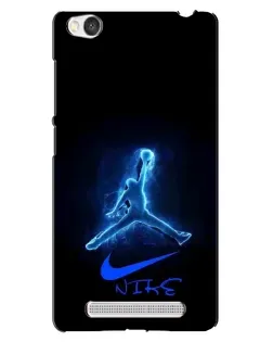 Чехол для Xiaomi Redmi 4A с картинкой «Jordan Neon Blue»