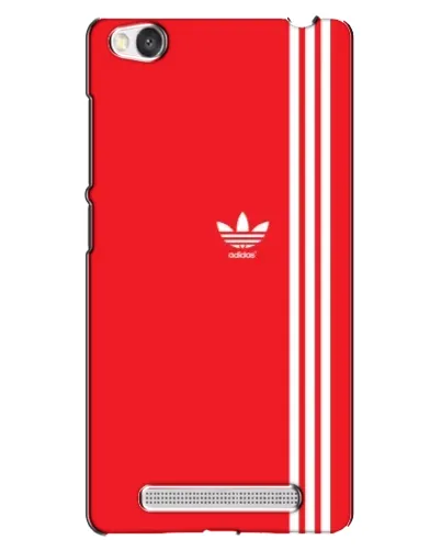 Чехол для Xiaomi Redmi 4A с картинкой «Красный минимализм Adidas»