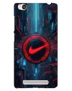 Чехол для Xiaomi Redmi 4A с картинкой «Техногенный стиль Nike»