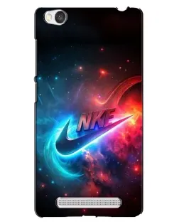 Чехол для Xiaomi Redmi 4A с картинкой «Огненный логотип Nike»