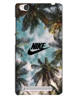 Чохол для Xiaomi Redmi 4A з картинкою «Тропічний принт Nike»