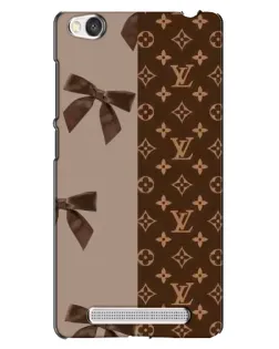 Чехол для Xiaomi Redmi 4A с картинкой «Louis Vuitton — банты»