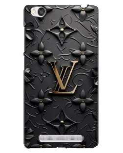 Чехол для Xiaomi Redmi 4A с картинкой «Кожаная текстура LV»