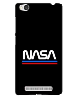 Чехол для Xiaomi Redmi 4A с картинкой «NASA — классика Red Blue» Чехол для Xiaomi Redmi 4A с картинкой «NASA — классика Red Blue»