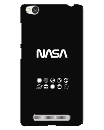 Чехол для Xiaomi Redmi 4A с картинкой «NASA — технический принт» Чехол для Xiaomi Redmi 4A с картинкой «NASA — технический принт»
