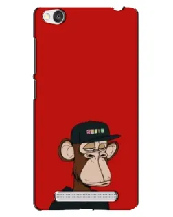 Чехол для Xiaomi Redmi 4A с картинкой «Bored Ape — красный фон» Чехол для Xiaomi Redmi 4A с картинкой «Bored Ape — красный фон»