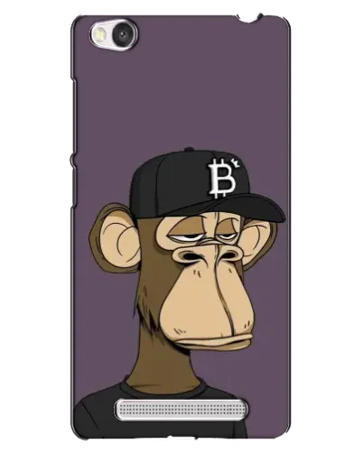 Чехол для Xiaomi Redmi 4A с картинкой «Bored Ape в кепке»