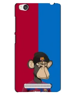 Чехол для Xiaomi Redmi 4A с картинкой «Bored Ape — фанат Барсы»