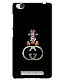 Чехол для Xiaomi Redmi 4A с картинкой «Минни Маус на лого»
