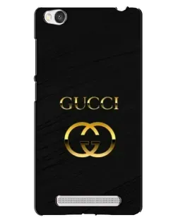 Чехол для Xiaomi Redmi 4A с картинкой «Золотой логотип Gucci»