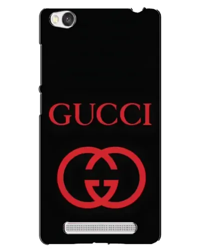 Чехол для Xiaomi Redmi 4A с картинкой «Gucci — красный логотип»