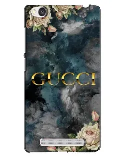 Чехол для Xiaomi Redmi 4A с картинкой «Абстрактные цветы Gucci»