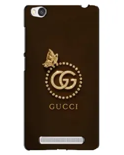 Чехол для Xiaomi Redmi 4A с картинкой «Gucci — золотая бабочка»
