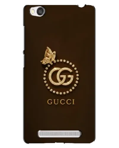 Чехол для Xiaomi Redmi 4A с картинкой «Gucci — золотая бабочка»