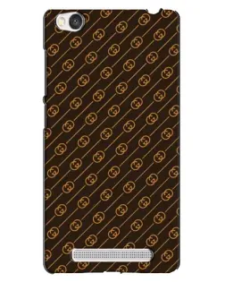 Чехол для Xiaomi Redmi 4A с картинкой «Gucci — золотые диагонали»