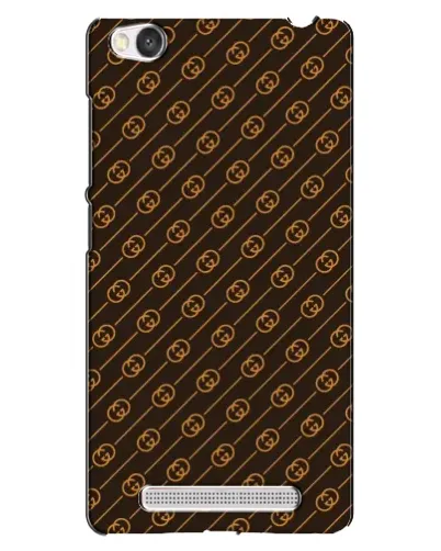 Чехол для Xiaomi Redmi 4A с картинкой «Gucci — золотые диагонали»