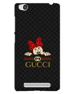 Чехол для Xiaomi Redmi 4A с картинкой «Минни Маус Gucci — черный»