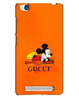 Чохол для Xiaomi Redmi 4A з картинкою «Міккі Маус Gucci — помаранч»