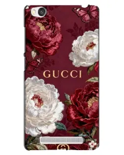 Чохол для Xiaomi Redmi 4A з картинкою «Gucci — бордові троянди»