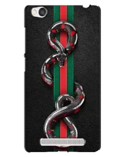 Чохол для Xiaomi Redmi 4A з картинкою «Gucci — змія на смузі»