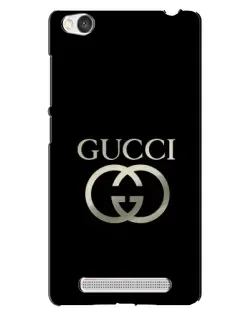 Чохол для Xiaomi Redmi 4A з картинкою «Gucci — золото на чорному»