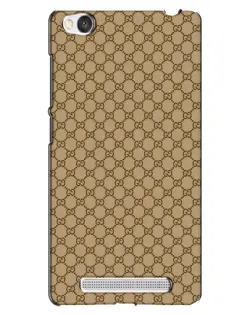 Чохол для Xiaomi Redmi 4A з картинкою «Gucci — класичний беж»