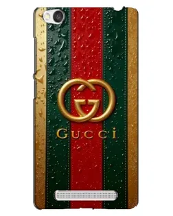 Чохол для Xiaomi Redmi 4A з картинкою «Gucci — фірмова смуга та золото»